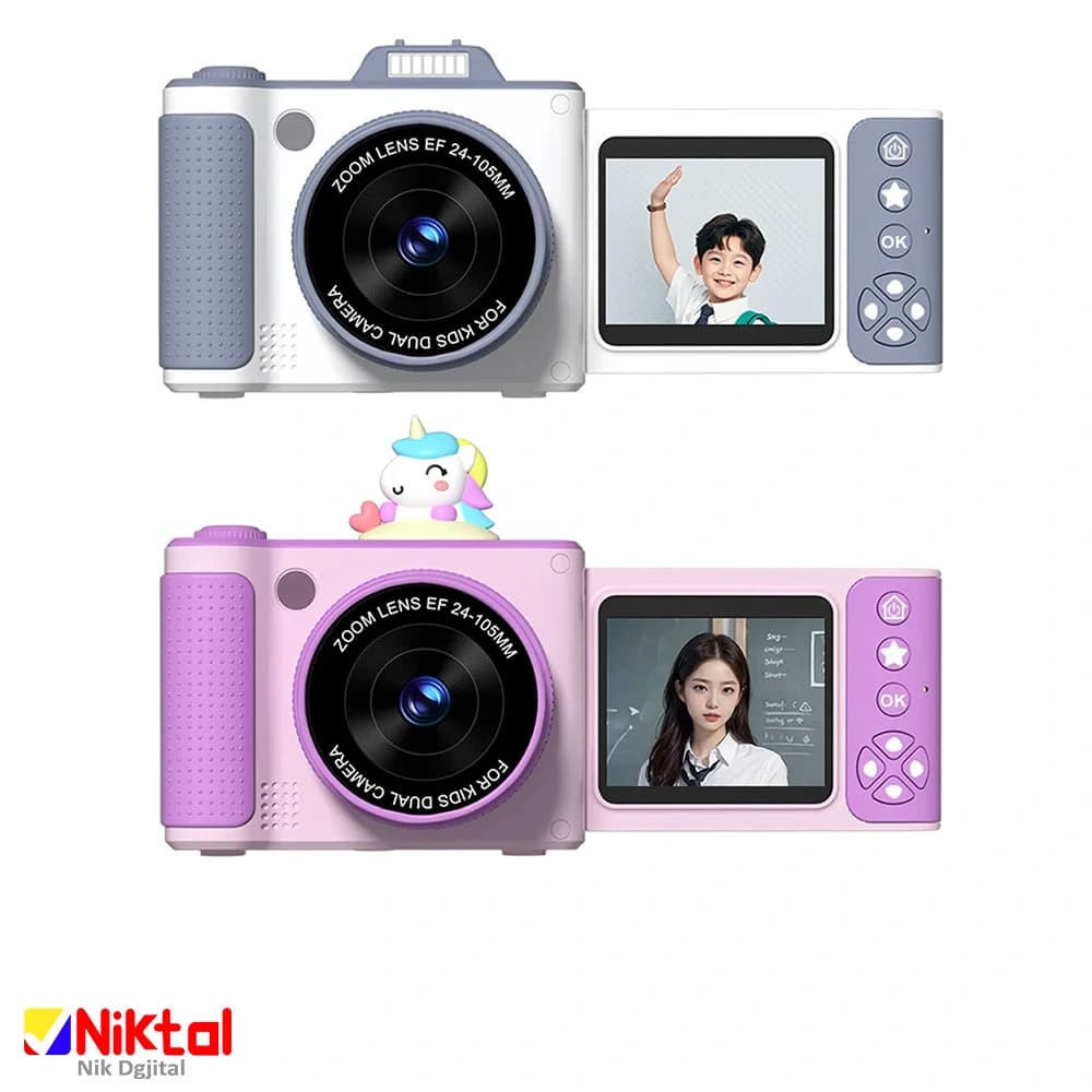 دوربین کودک S6 | با عکاسی و فیلمبرداری فرمت AVI و پورت شارژ Type-C — تصویر ۶