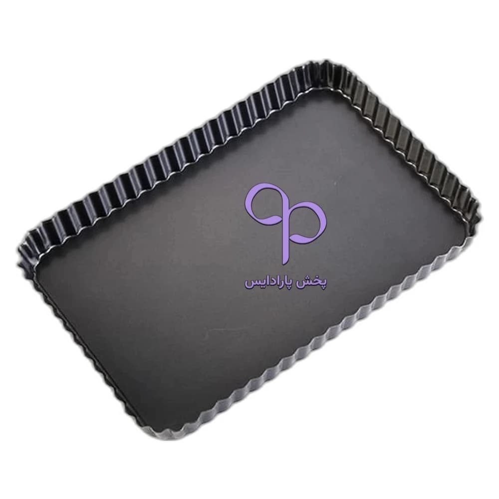 قالب تفلون تارت کف جدا مستطیل (3*21*31) چینی