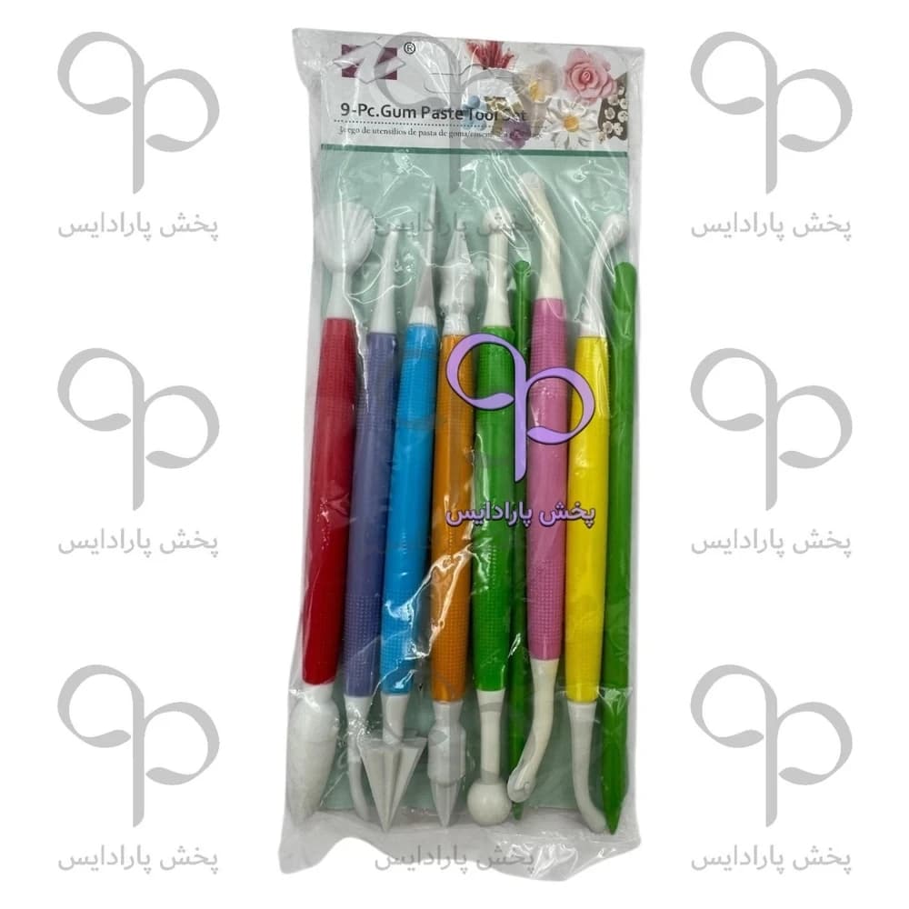 ابزار فوندانت 9 عددی چینی