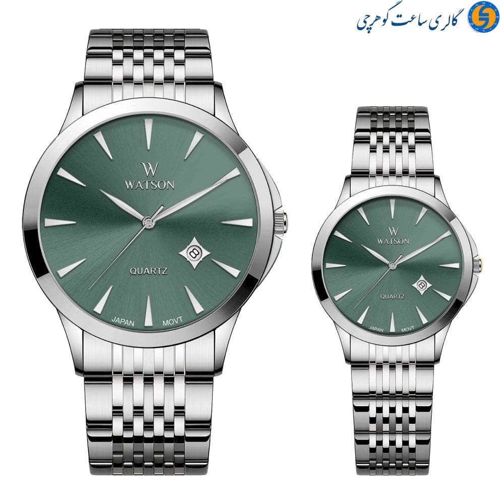 ست ساعت مچی زنانه و مردانه واتسون مدل W 1215GL-313