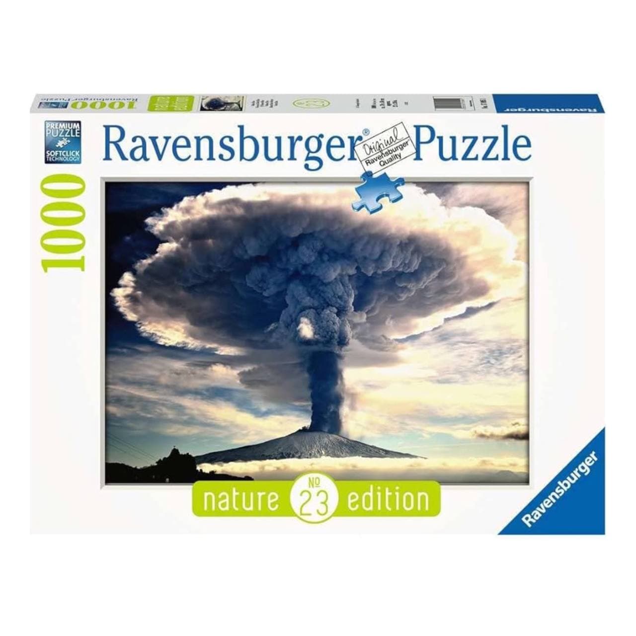 پازل 1000 قطعه Ravensburger طرح آتشفشان اتنا ایتالیا