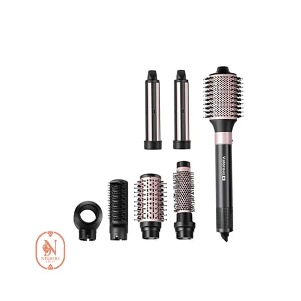 سشوار حرفه ای برس دار چند سر ولروس VL-609