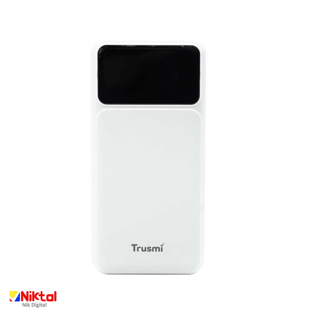 پاوربانک TRUSMI PB02-04 | ظرفیت 20000mAh و شارژ سریع 22.5W — تصویر ۳