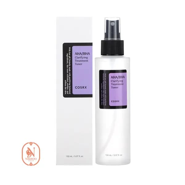 تونر روشن کننده و لایه بردار کوزارکس حاوی AHA و BHA — تصویر ۲