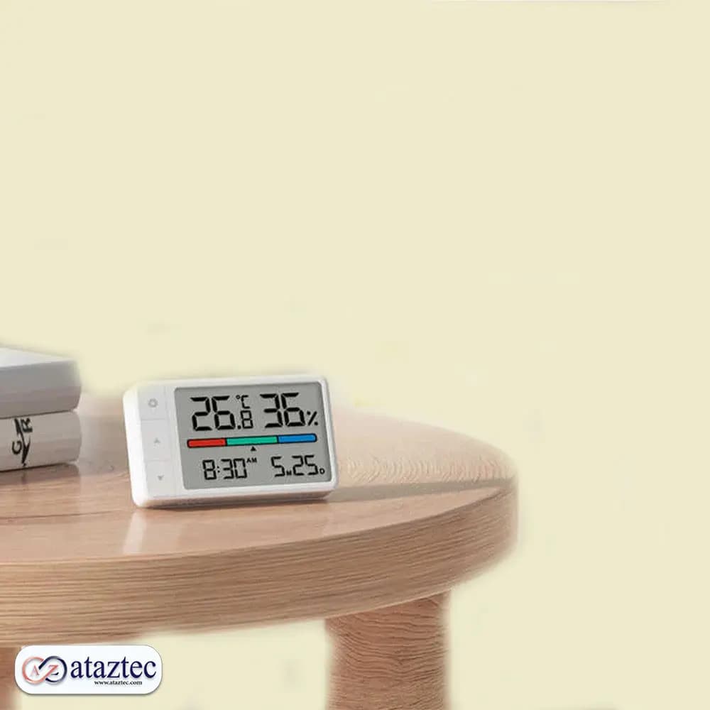 دماسنج و رطوبت سنج دیجیتال شیائومی مدل C306 | دقت بالا + طراحی مینیمال — تصویر ۶