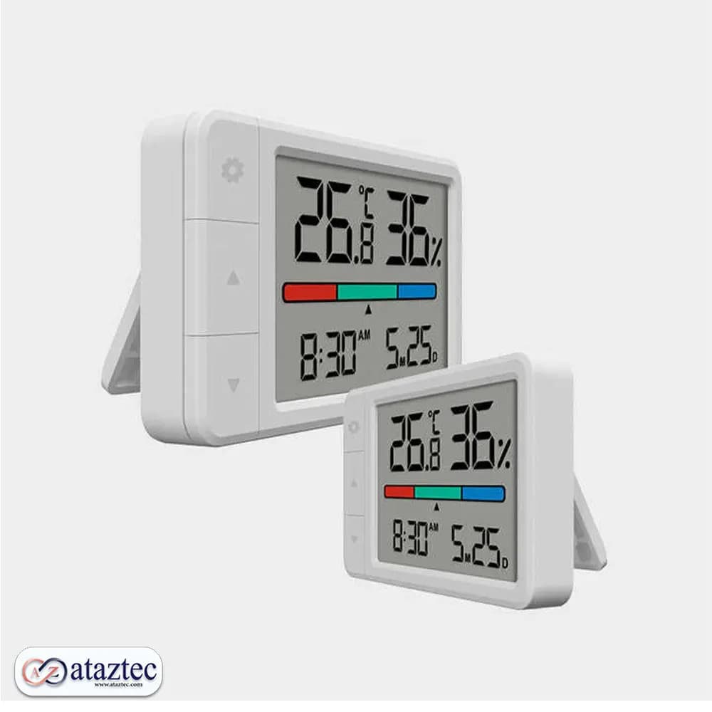دماسنج و رطوبت سنج دیجیتال شیائومی مدل C306 | دقت بالا + طراحی مینیمال — تصویر ۵