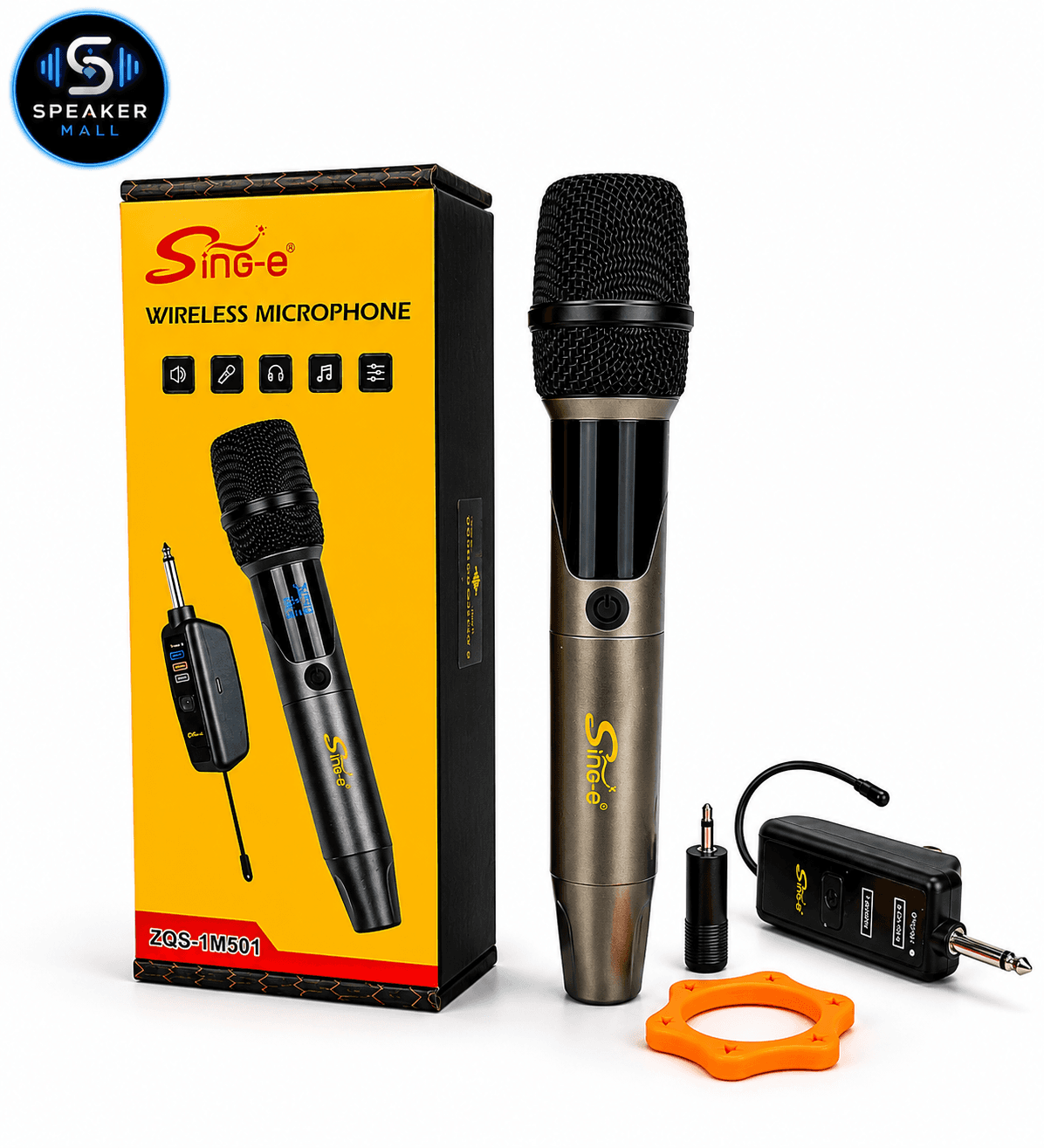 میکروفن بی‌سیم شارژی تکی مدل ZQS-1M501