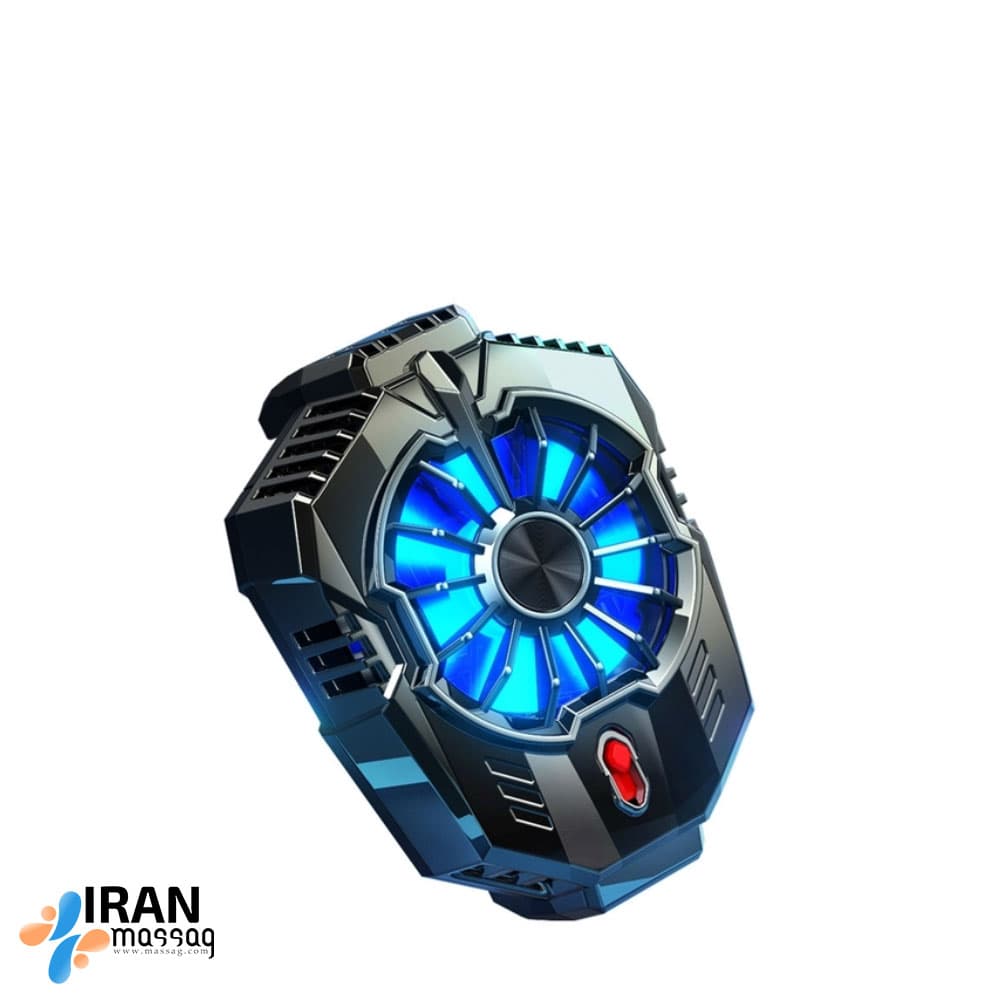 فن خنک کننده گوشی مدل رادیاتوری AL-07 | گیره ای با نورپردازی RGB — تصویر ۳