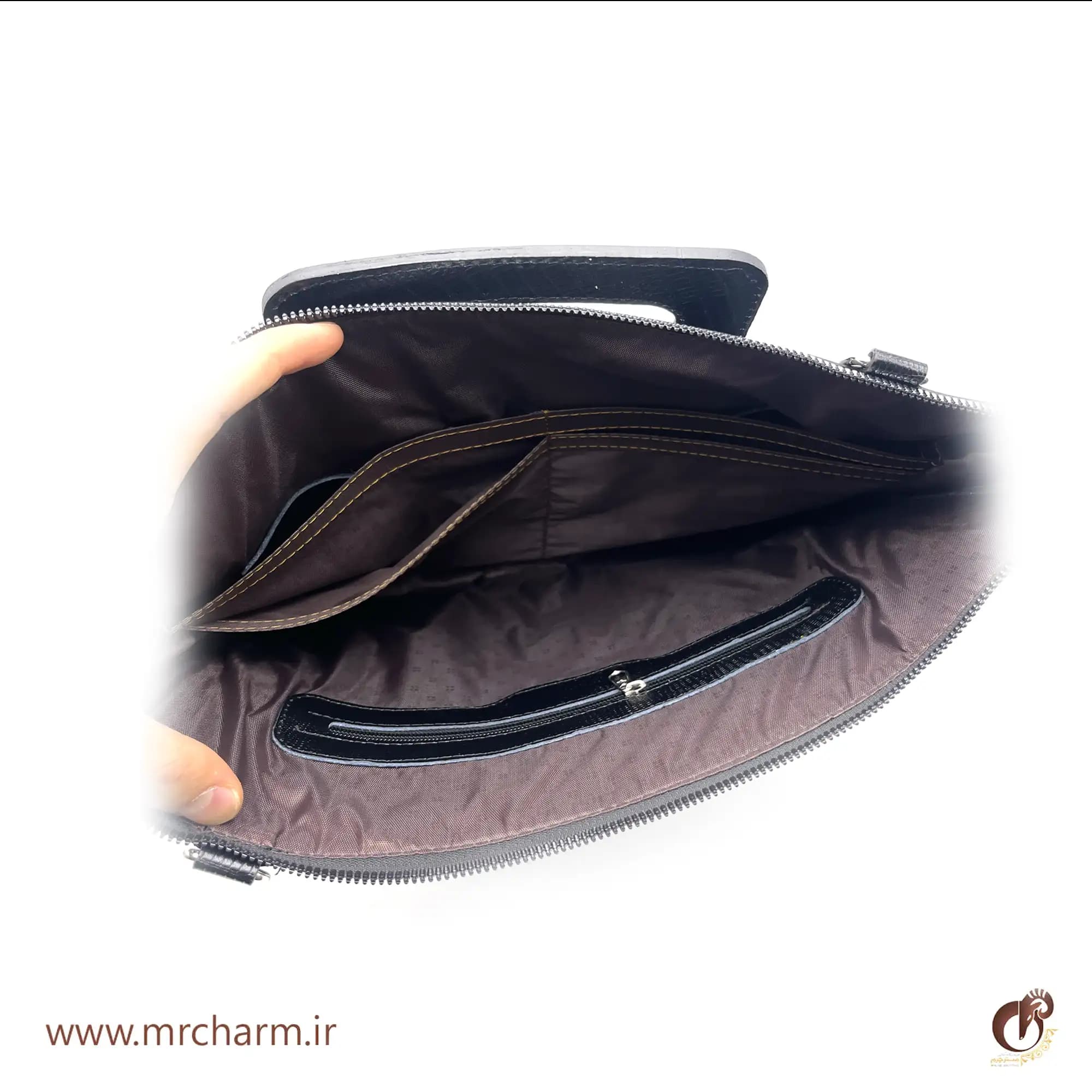 کیف اداری چرم کلاسیک mrc1316-46 — تصویر ۸