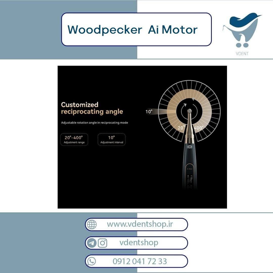 اپکس روتاری Woodpecker Dte مدل Ai Motor — تصویر ۸