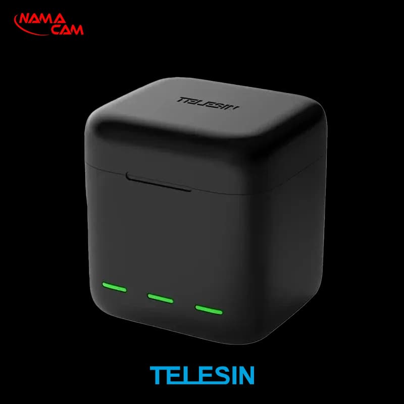 باکس شارژر سه تایی گوپرو هیرو 13 – تلسین – Telesin BCG 10