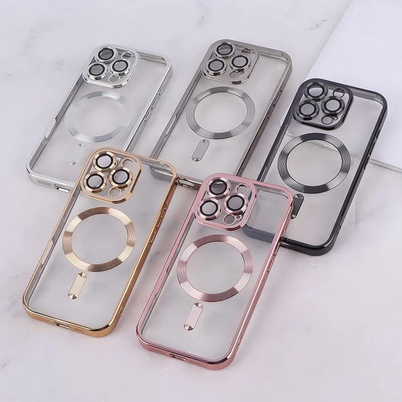 قاب ژله ای مگ سیف آیفون iPhone 16 Pro محافظ لنزدار — تصویر ۲