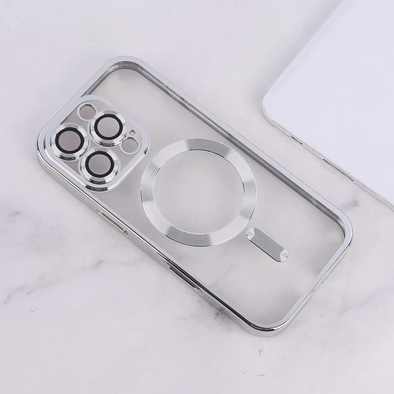 قاب ژله ای مگ سیف آیفون iPhone 16 Pro محافظ لنزدار — تصویر ۴