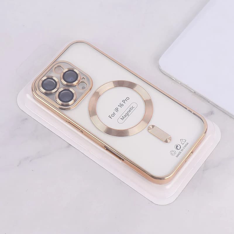 قاب ژله ای مگ سیف آیفون iPhone 16 Pro محافظ لنزدار — تصویر ۳