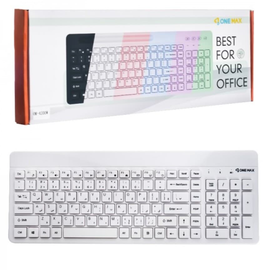 کیبورد بی سیم وان مکس مدل OM-4200W