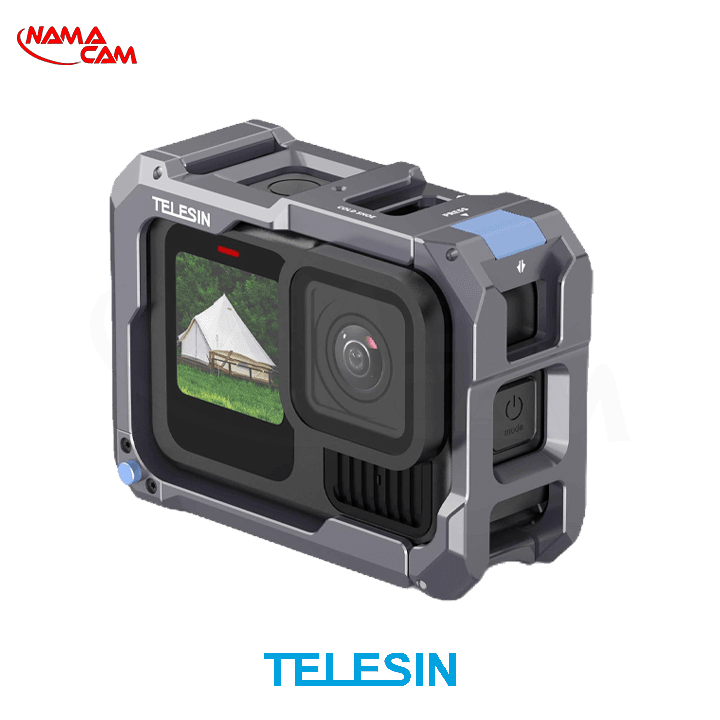 کیج و فریم فلزی گوپرو هیرو 13 و 12 – تلسین – TELESIN 15TG