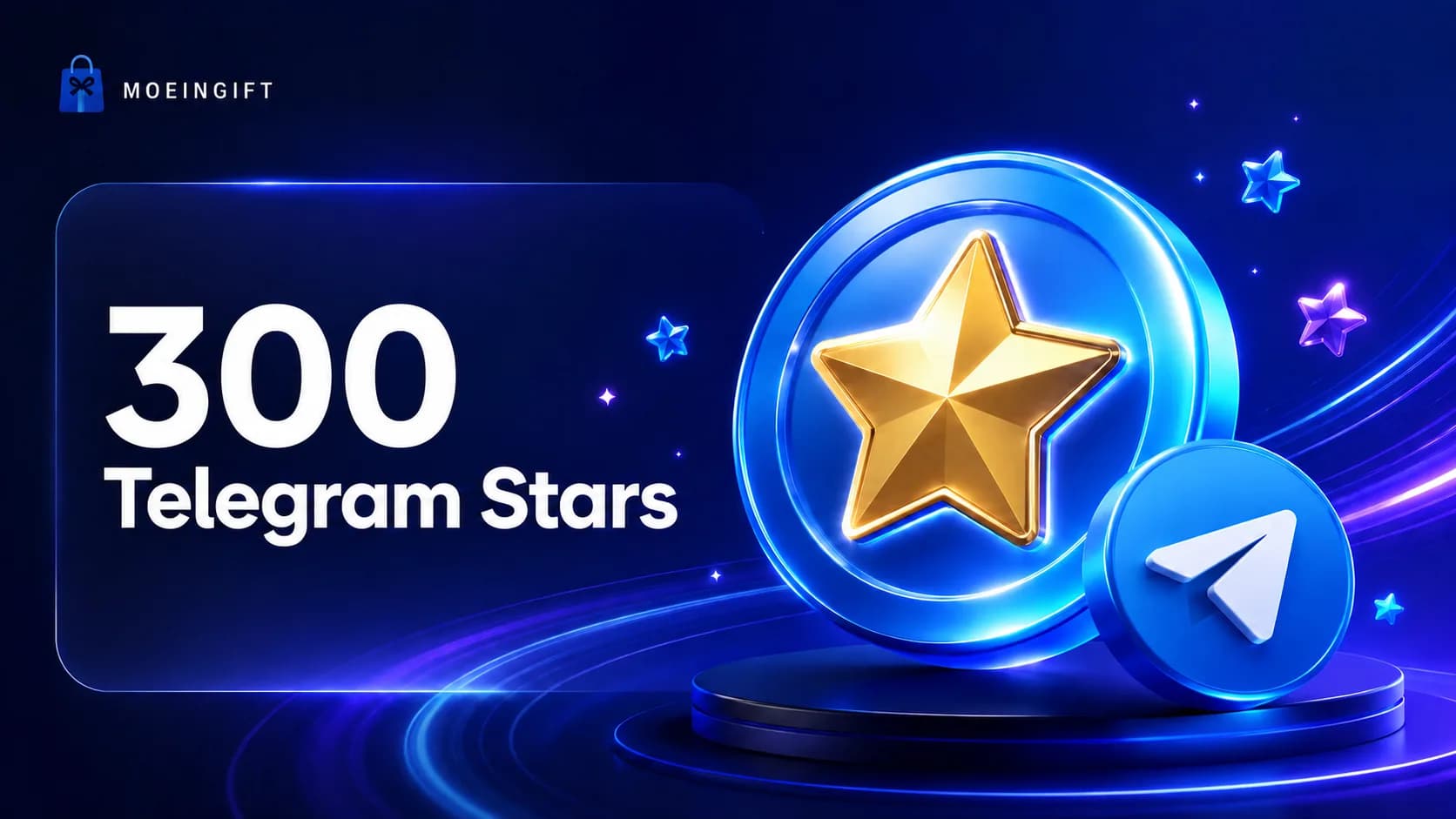 300 استارز تلگرام