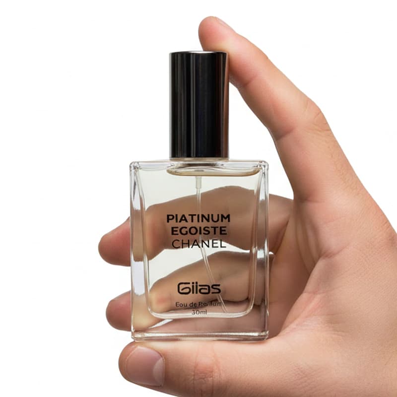 عطر مردانه گیلاس مدل پلاتینیوم شنل 30 میلی‌لیتر