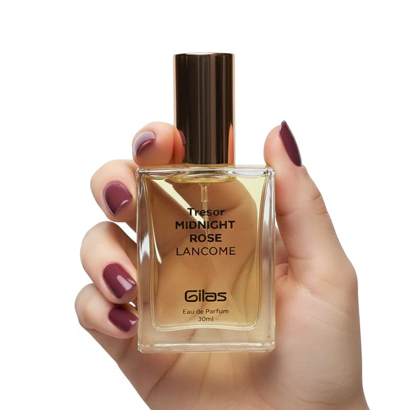 عطر زنانه گیلاس مدل لانکوم میدنایت رز 30 میلی‌لیتر
