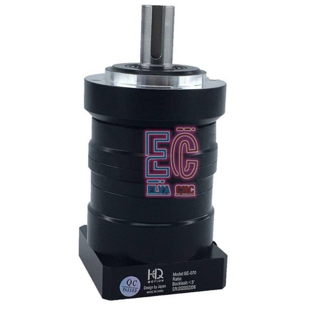 گیربکس 70 خورشیدی HQM اچ کیو ام مدل SE70-003-14 سایز 70 نسبت 1 به 3 مناسب 400 — تصویر ۲