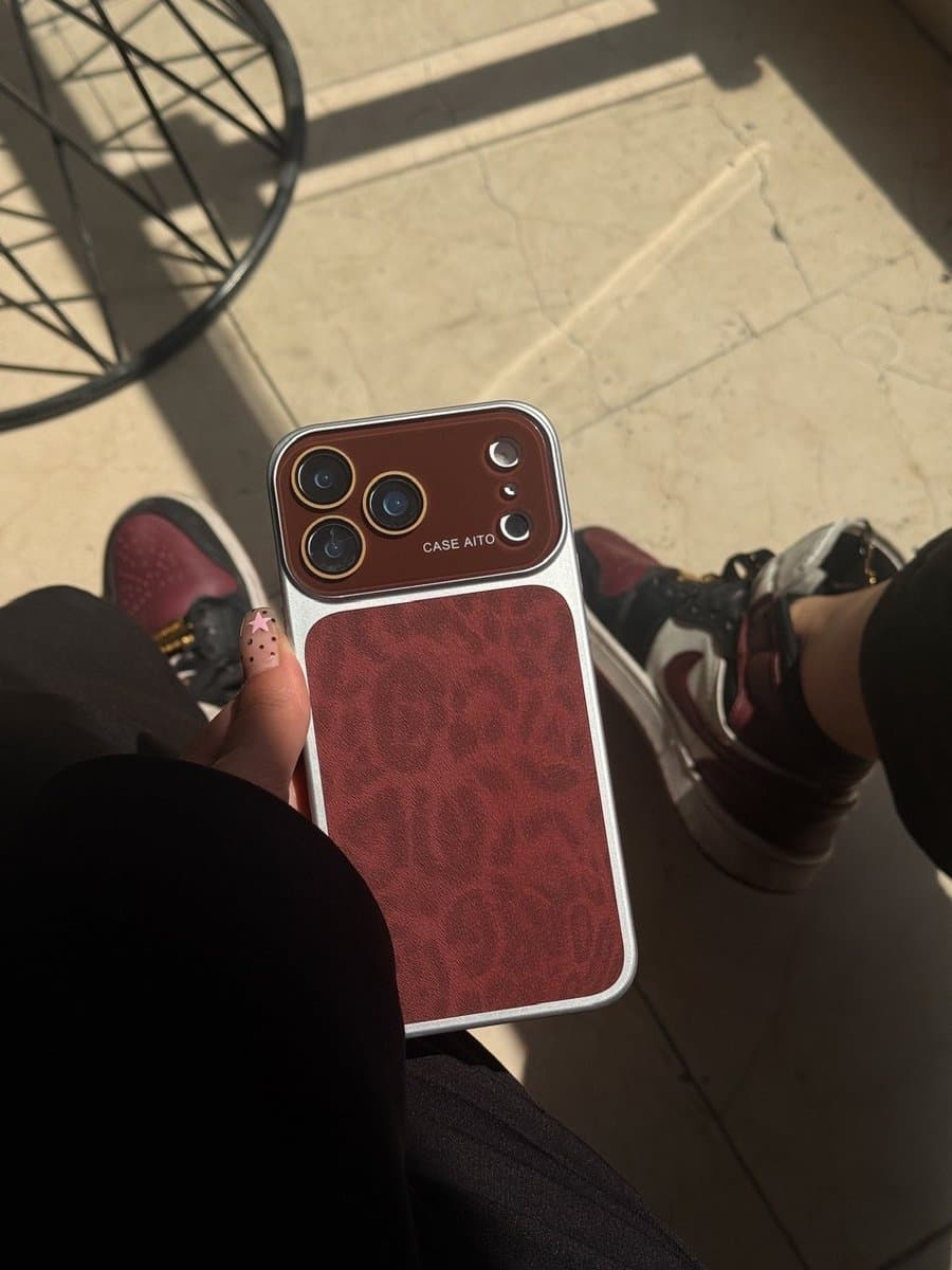 قاب پلنگی لنز (کدC2306) مناسب برای iPhone 17 — تصویر ۵