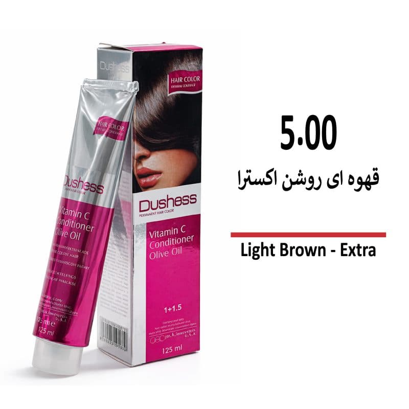 رنگ مو دوشس 5.00 | قهوه‌ای روشن اکسترا — تصویر ۲