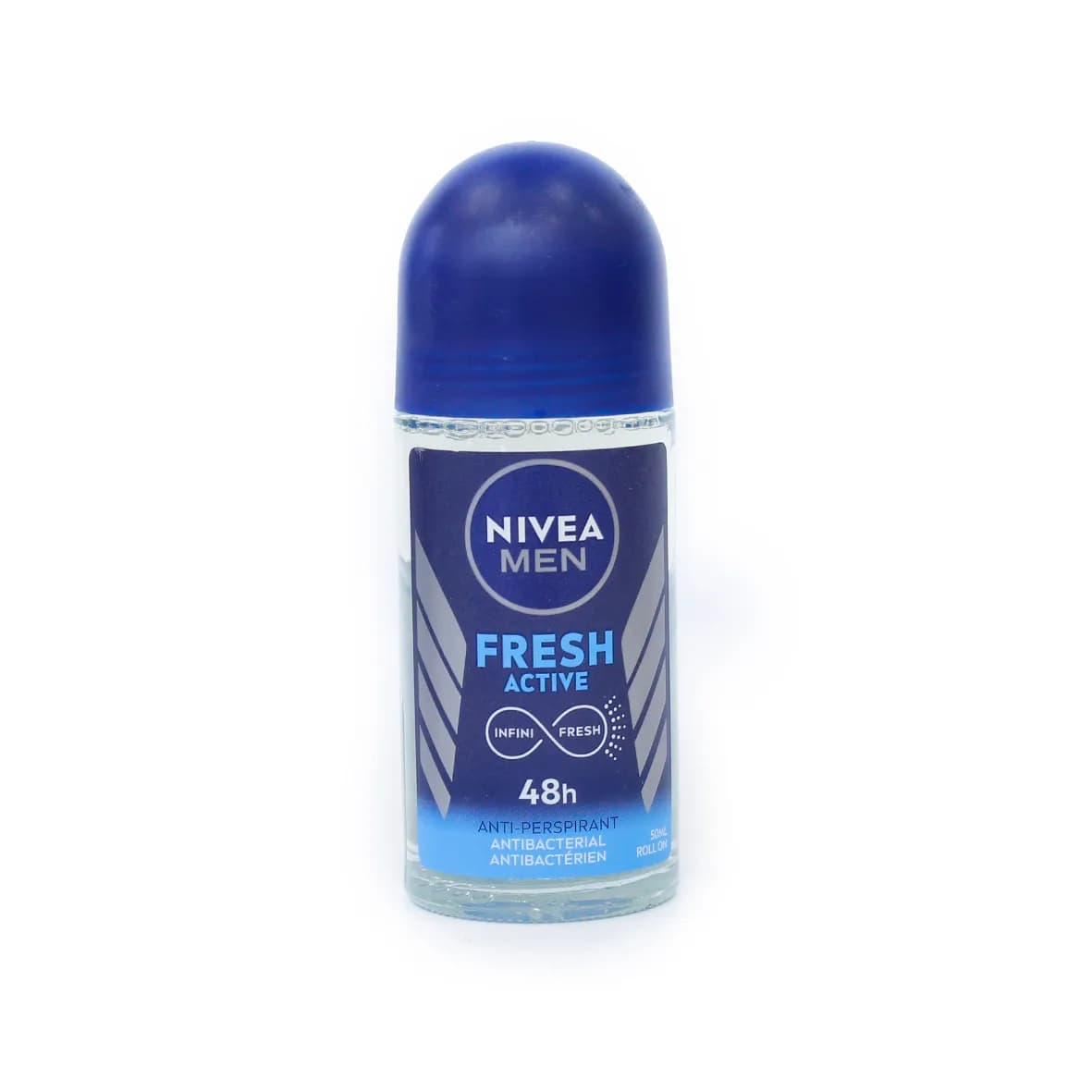 مام رول ضد تعریق مردانه نیوا مدل فرش اکتیو Fresh active حجم 50 میل