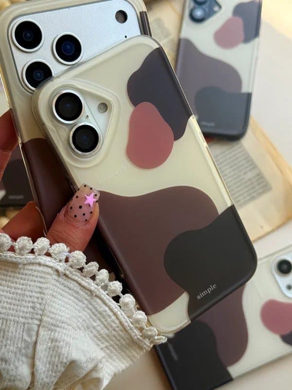قاب ژله ای طرح Brown Marble گوشی آیفون 17 پرومکس — تصویر ۵