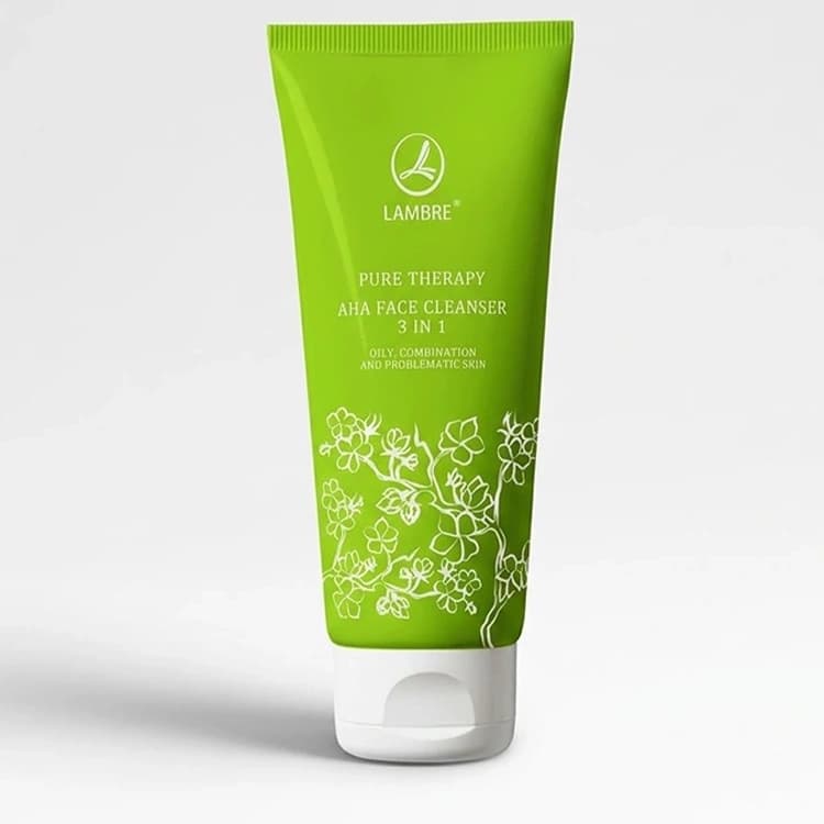 ژل شوینده صورت Lambre مدل Pure Therapy حجم 80 میلی لیتر