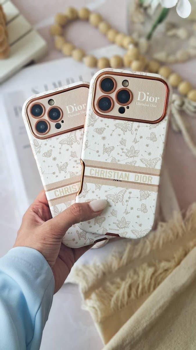 قاب دیور طرح پروانه گوشی آیفون 15 — تصویر ۲