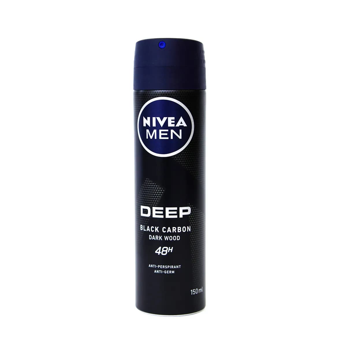 اسپری ضد تعریق مردانه دیپ پودری نیوآ Deep Black Carbon Dark Wood حجم 150 میل