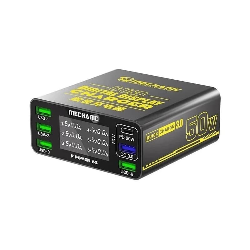مولتی شارژر Mechanic f-power 6S