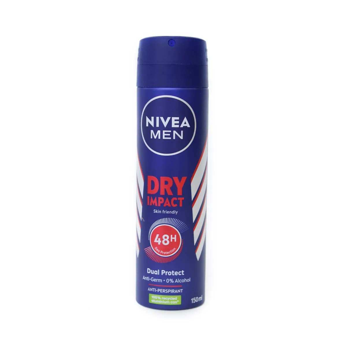 اسپری مردانه ضد تعریق نیوا مدل nivea dry impact حجم ۱۵۰ میل