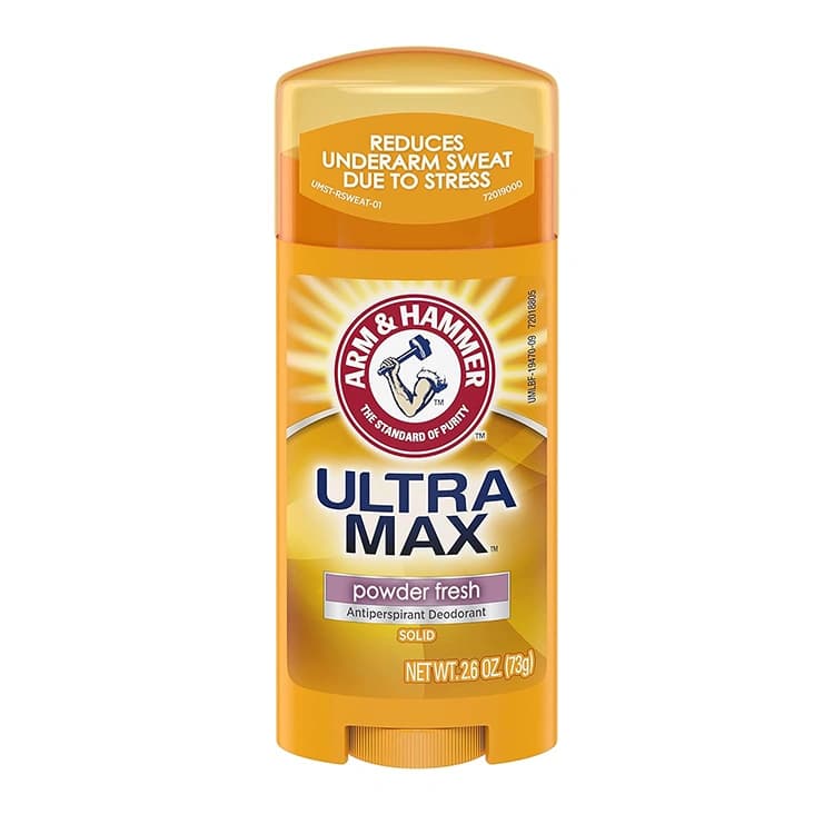 مام ضد تعریق Arm and Hammer مدل Ultra Max Powder Fresh وزن 73 گرم