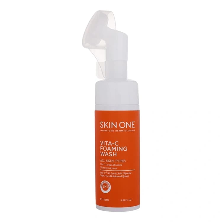فوم شوینده صورت Skin One مدل Vita C حجم 150 میلی لیتر