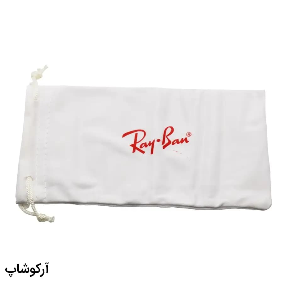 عینک آفتابی ریبن با فریم شکل ویفرر، رنگ قهوه‌ای براق، لنز جنس شیشه و قهوه‌ای تیره مدل RB4340 — تصویر ۷
