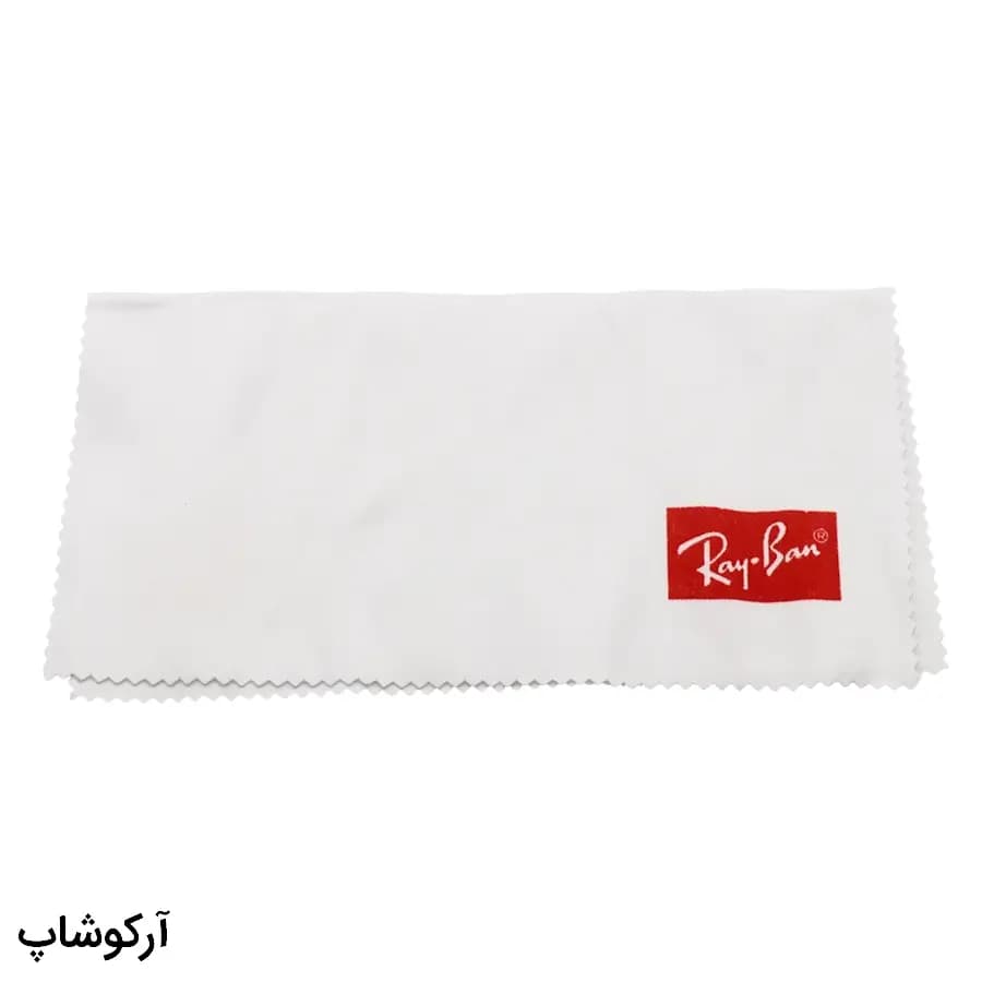 عینک آفتابی ریبن با فریم شکل ویفرر، رنگ قهوه‌ای براق، لنز جنس شیشه و قهوه‌ای تیره مدل RB4340 — تصویر ۸