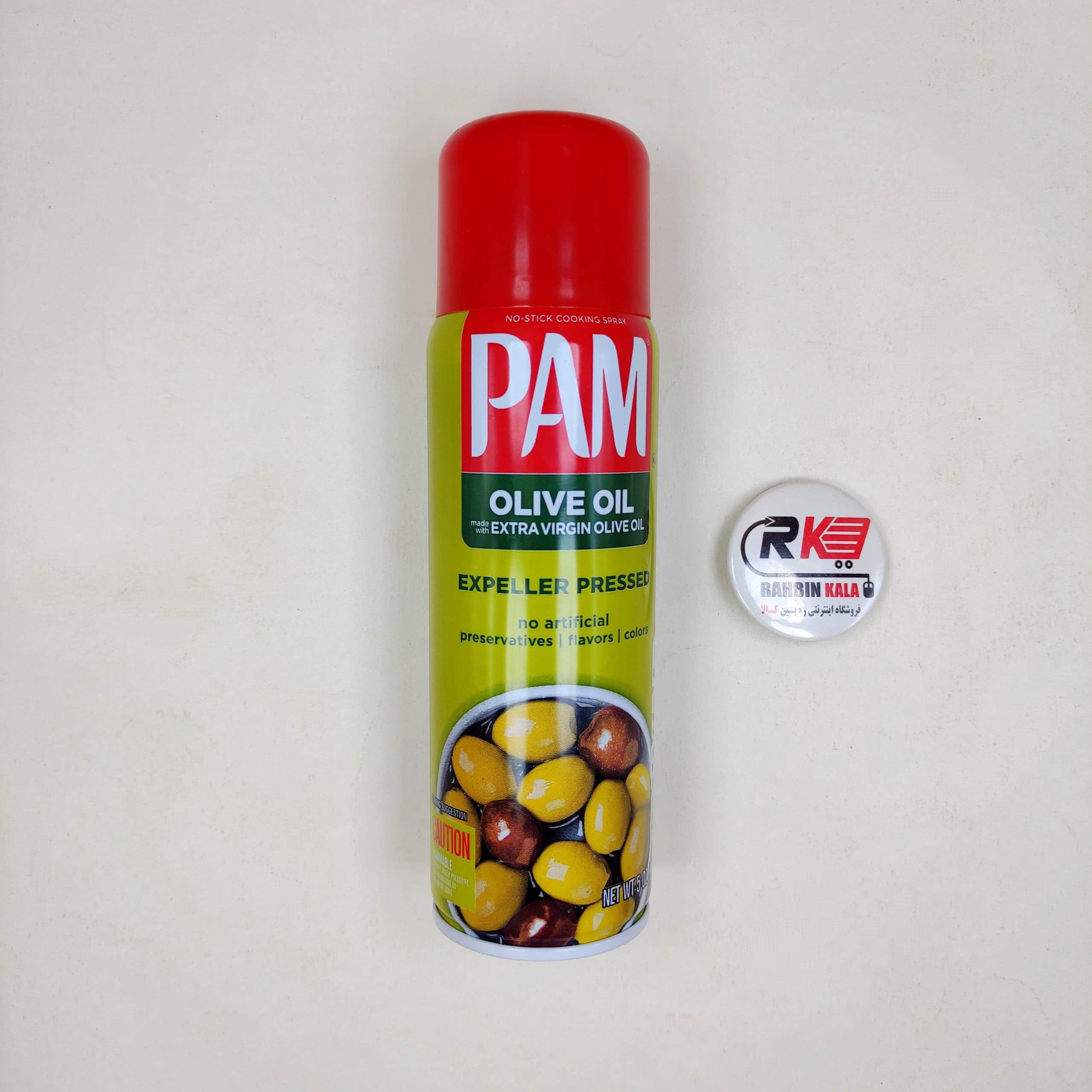 اسپری روغن زیتون فرابکر 140 گرم پم – pam
