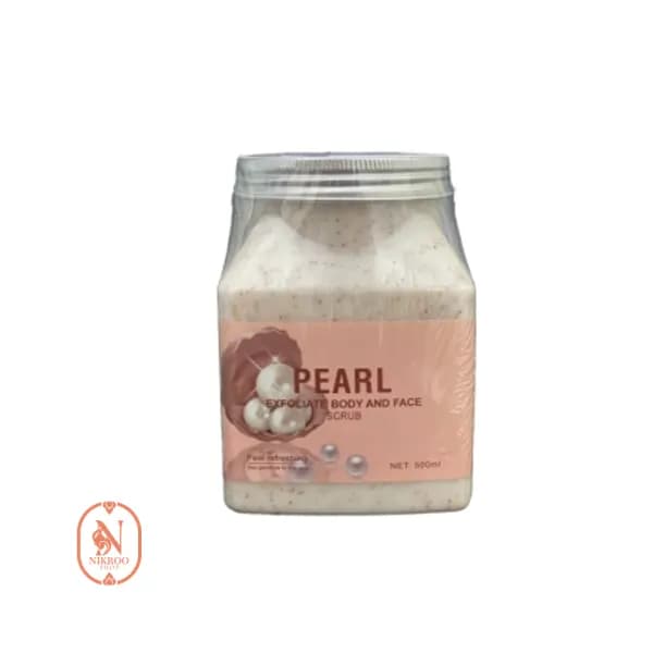 اسکراب صورت و بدن مدل Pearl Scrub حجم 500 میل