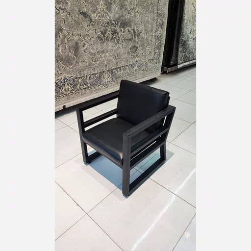 مبل تک فلزی روکش چرم مبلمان آپادانا apadana مدل 633275