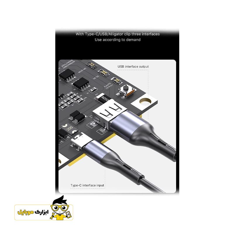 کیت تستر باتری آیفون و اندروید مکانیک MECHANIC MAX 28 2024 — تصویر ۴