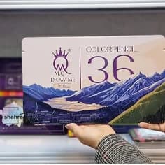 مدادرنگی 36MQرنگ جعبه فلزی