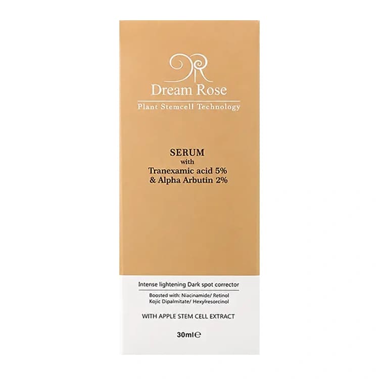 سرم ضد لک و روشن کننده Dream Rose مدل Tranexamic Acid 5% حجم 30 میلی لیتر — تصویر ۴