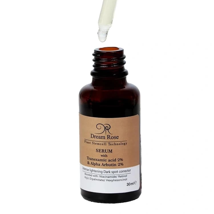سرم ضد لک و روشن کننده Dream Rose مدل Tranexamic Acid 5% حجم 30 میلی لیتر — تصویر ۲