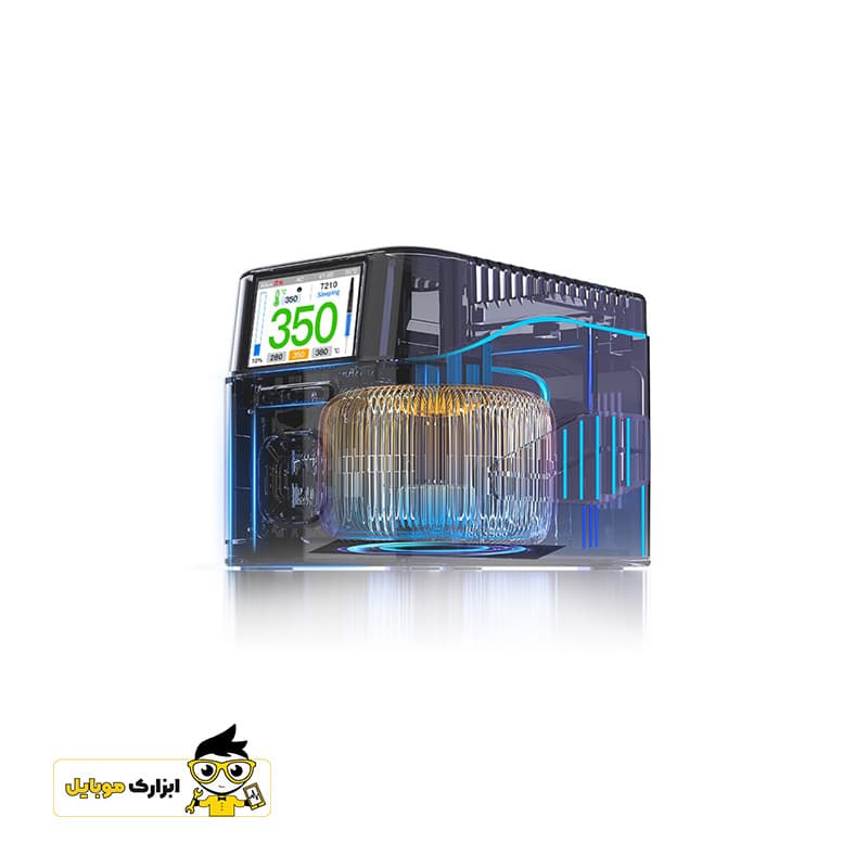 هویه میکروسولدرینگ 200 وات جی سی AIXUN JC T420 T115 — تصویر ۴