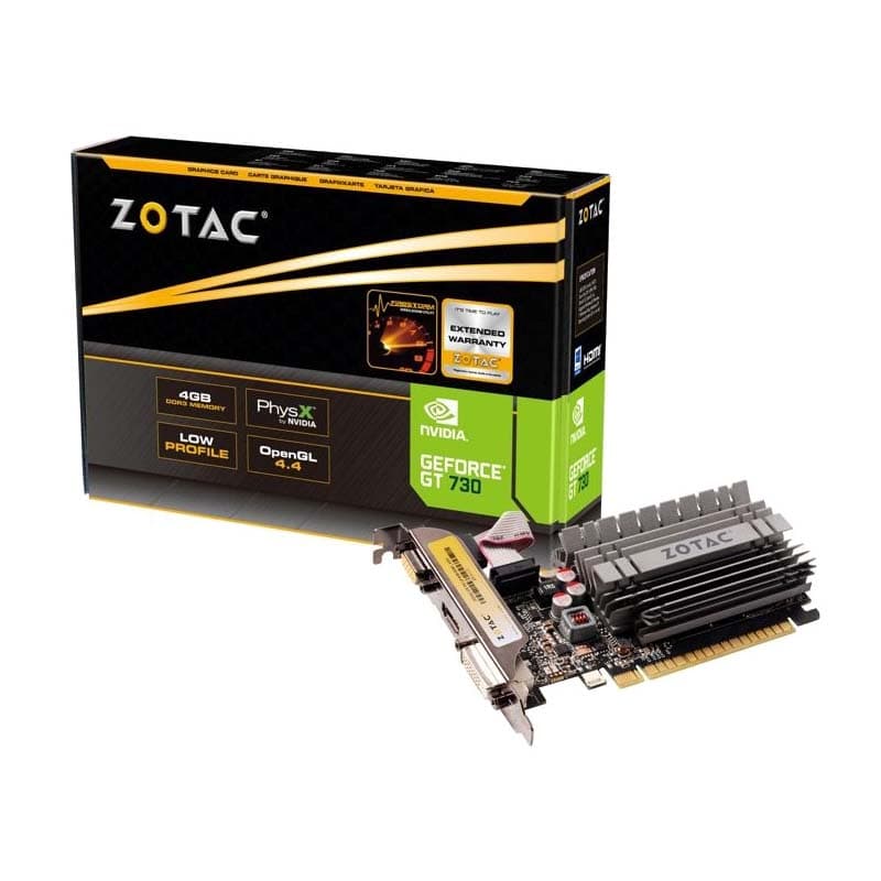 کارت گرافیک زوتک مدل ZOTAC GT730 Zone Edition 4G DDR3 64bit