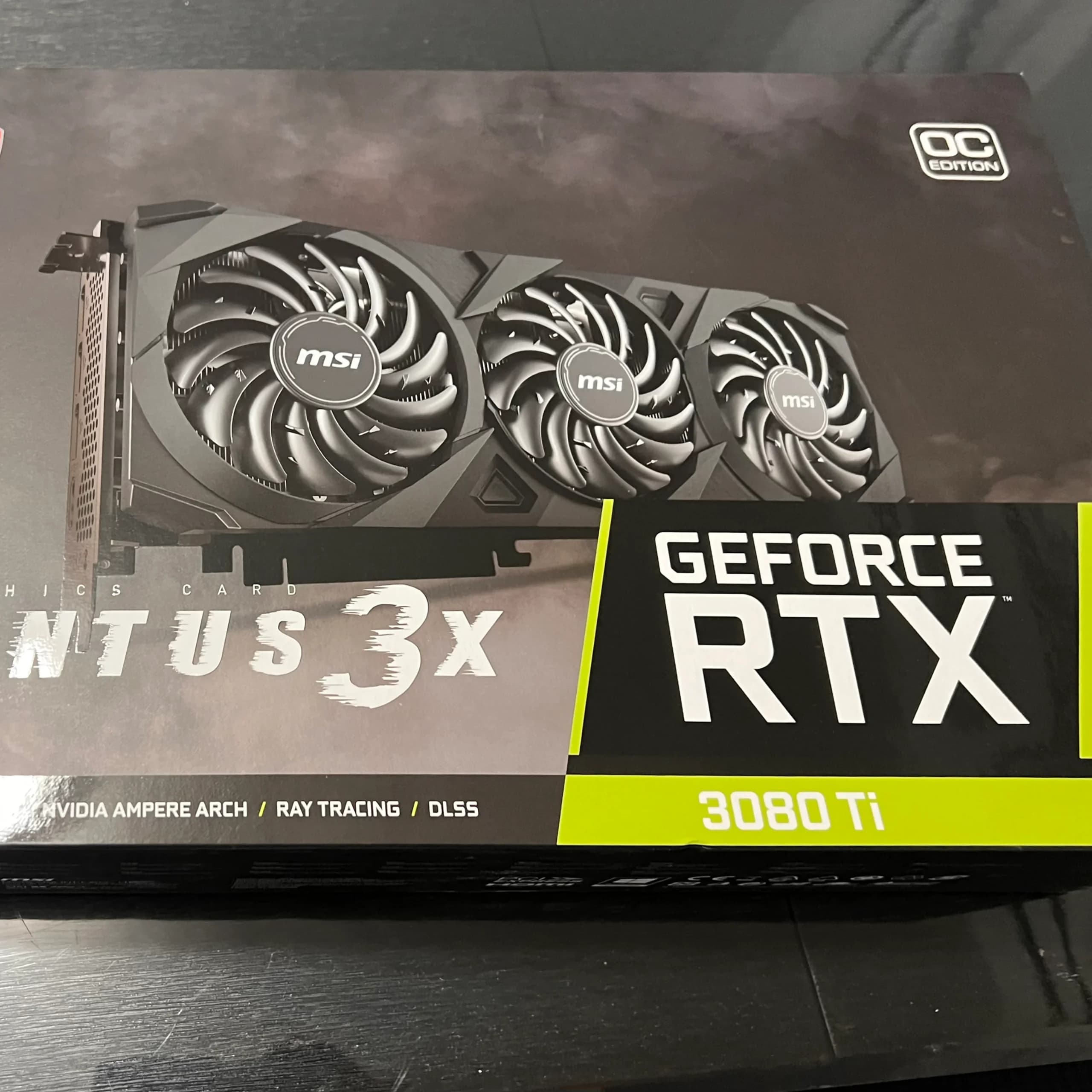کارت گرافیک ام اس آی RTX 3070 Ti Ventus 3X OC 8GB استوک — تصویر ۵