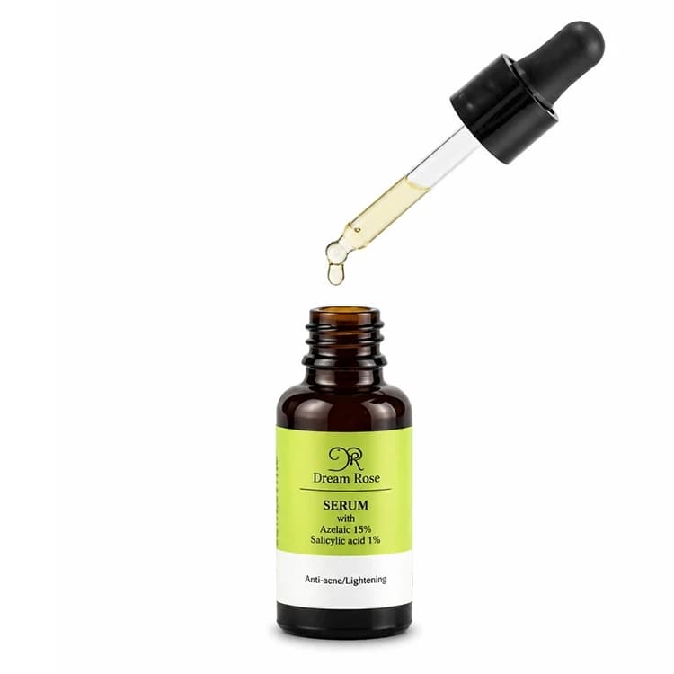 سرم ضد لک و روشن کننده Dream Rose مدل Azelaic 15% حجم 30 میلی لیتر — تصویر ۴