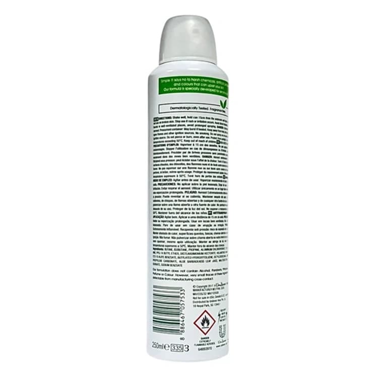 اسپری ضد تعریق Simple مدل Aloe Fresh حجم 250 میلی لیتر — تصویر ۲