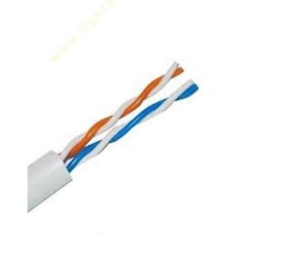 کابل مخابراتی ۲ زوج فویل دار ۰.۶ CCA هوایی پینو (500 متری)